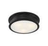 Savoy House - 6-133-16-44 - Three Light Flush Mount - Watkins - Classice Bronze