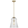 Generation Lighting. - P1459SB - One Light Pendant - Loras - Satin Brass