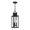 Savoy House - 5-827-BK - Three Light Outdoor Hanging Lantern - Ascott - Matte Black