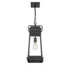 Savoy House - 5-816-BK - One Light Outdoor Hanging Lantern - Boone - Matte Black