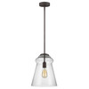 Generation Lighting. - P1459DWI - One Light Pendant - Loras - Dark Weathered Iron