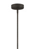 Generation Lighting. - P1459DWI - One Light Pendant - Loras - Dark Weathered Iron