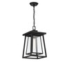 Savoy House - 5-2025-BK - One Light Outdoor Hanging Lantern - Denver - Matte Black