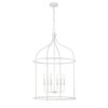 Savoy House - 3-7388-6-83 - Six Light Pendant - Brookstone - Bisque White