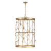 Savoy House - 3-6599-5-171 - Five Light Pendant - Lexington - Burnished Brass
