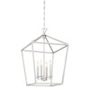 Savoy House - 3-421-4-SN - Four Light Pendant - Townsend - Satin Nickel