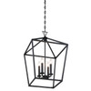 Savoy House - 3-421-4-89 - Four Light Pendant - Townsend - Matte Black