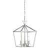 Savoy House - 3-420-3-109 - Three Light Pendant - Townsend - Polished Nickel