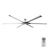 Visual Comfort Fan - 6LFR96PBSD - 96Ceiling Fan - Loft - Painted Brushed Steel