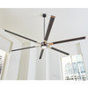 Visual Comfort Fan - 6LFR96MBKD - 96Ceiling Fan - Loft - Midnight Black