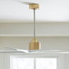 Visual Comfort Fan - 5ASPR70BBS - 70Ceiling Fan - Aspen - Burnished Brass