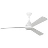 Visual Comfort Fan - 3STMSM60RZWD - 60Ceiling Fan - Streaming - Matte White