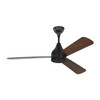 Visual Comfort Fan - 3STMSM52MBKD - 52Ceiling Fan - Streaming - Midnight Black
