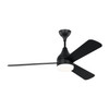 Visual Comfort Fan - 3STMSM52MBKD - 52Ceiling Fan - Streaming - Midnight Black