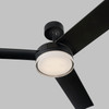 Visual Comfort Fan - 3CQR56MBKD - 56Ceiling Fan - Cirque - Midnight Black