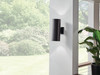 Kichler - 9246BK - Two Light Outdoor Wall Mount - Black