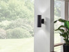 Kichler - 9244BK - Two Light Outdoor Wall Mount - Black