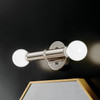 Kichler - 55159PN - Two Light Wall Sconce - Torche - Polished Nickel