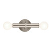 Kichler - 55159NI - Two Light Wall Sconce - Torche - Brushed Nickel