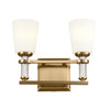 Kichler - 55146BNB - Two Light Bath - Rosalind - Brushed Natural Brass