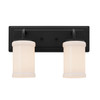 Kichler - 55130BKT - Two Light Bath - Vetivene - Textured Black
