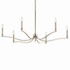 Kichler - 52696PN - Six Light Chandelier - Malene - Polished Nickel