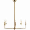 Kichler - 52689CPZ - Five Light Chandelier - Alvaro - Champagne Bronze