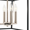 Kichler - 52626PN - Four Light Foyer Pendant - Eisley - Polished Nickel