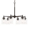 Kichler - 52616OZ - Six Light Chandelier - Winslow - Bronze