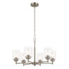 Kichler - 52616NI - Six Light Chandelier - Winslow - Brushed Nickel