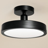 Kichler - 52589BK - LED Semi Flush Mount - Riu - Black
