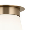 Kichler - 52585CPZ - One Light Flush Mount - Albers - Champagne Bronze