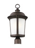 Generation Lighting. - 8250701EN3-71 - One Light Outdoor Post Lantern - Calder - Antique Bronze
