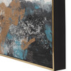 Uttermost - 34370 - Wall Art, S/3 - Crashing Waves - Gold w/Black