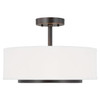 Generation Lighting. - 7728002-710 - Two Light Semi-Flush Convertible Pendant - Nance - Bronze