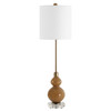 Uttermost - 30431-1 - One Light Buffet Lamp - Sienna - Brushed Antique Brass