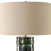 Uttermost - 30396 - One Light Table Lamp - Loch - Brushed Nickel