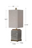 Uttermost - 29680-1 - One Light Buffet Lamp - Covey - Antique Brass