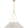 Visual Comfort Signature - MF 5036SB-WW - LED Pendant - Corinne - Soft Brass