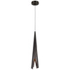 Visual Comfort Signature - KW 5631BZ - LED Pendant - Piel - Bronze
