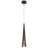 Visual Comfort Signature - KW 5630BZ - LED Pendant - Piel - Bronze