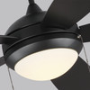 Generation Lighting. - 5DIC52BKD-V1 - 52" Ceiling Fan - Discus - Matte Black