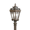 Kichler - 9558LD - Three Light Outdoor Post Mount - Tournai - Londonderry