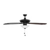 Generation Lighting. - 5CSM60MBKD-V1 - 60" Ceiling Fan - Colony - Midnight Black