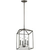 Generation Lighting. - 5215004-710 - Four Light Hall / Foyer - Perryton - Bronze