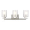 Generation Lighting. - 4437303EN3-962 - Three Light Wall / Bath - Elmwood Park - Brushed Nickel