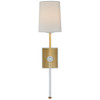 Visual Comfort Signature - JN 2051G/CG-L - One Light Wall Sconce - Lucia - Gild and Crystal