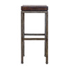 Uttermost - 25893 - Bar Stool - Beck - Brushed Steel