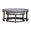 Uttermost - 25882 - Nesting Tables, Set/2 - Aiyara - Rubbed Black Coffee