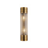 Alora - WV348218VBPG - Two Light Vanity - Willard - Vintage Brass/Prismatic Glass